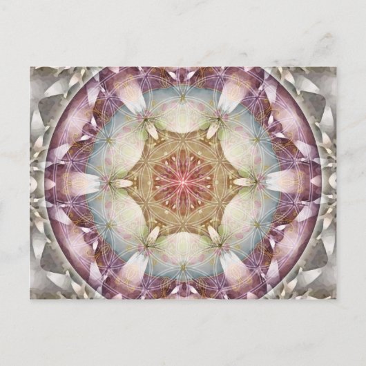 Fleur de vie Mandala 13 Cartes (Devant)