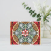 Fleur de vie Mandala 2 Cartes (Debout devant)