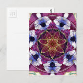 Fleur de vie Mandala 8 Cartes (Devant / Derrière)