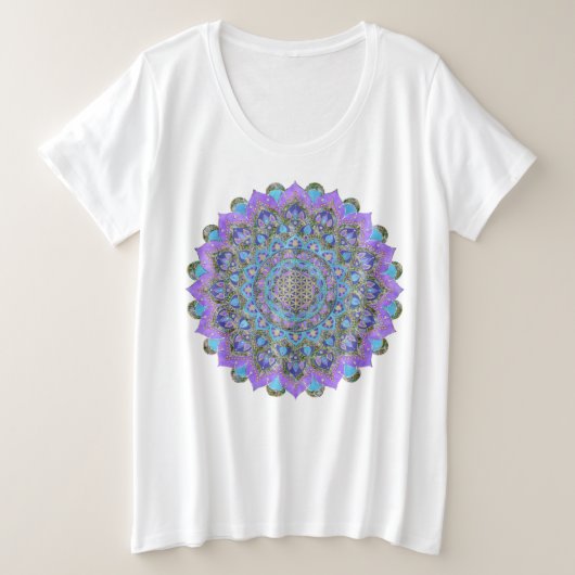 Fleur De Vie - Mandala India Style 2 (Design devant)