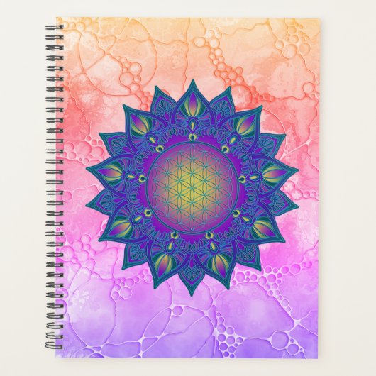 Fleur de Vie - Mandala Indien 3 (Devant)