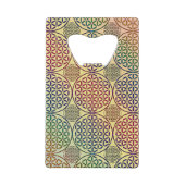 Fleur de vie - motif de grunge de timbre 1 (Devant)