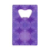 Fleur de vie - motif de timbre - violet (Devant)