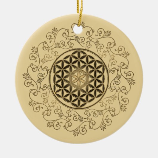 Fleur De Vie - Ornements Vintages Mandala 2 (Devant)