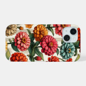 Fleur de Zinnia Gracieuse (Verso Horizontal)