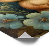 Fleur d'écureuil forestier | Impression du mur d'é (Coin)