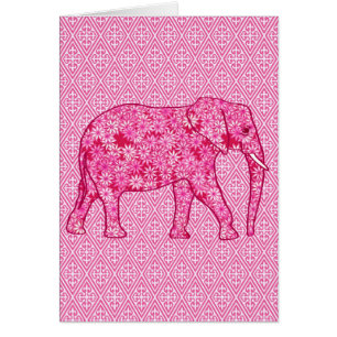 Fleur d'éléphant - rose fuchsia