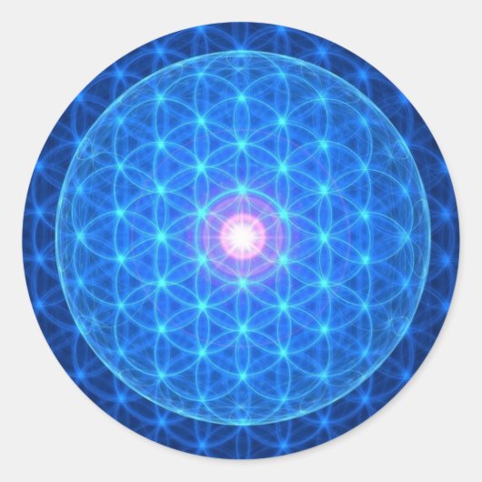 Fleur des autocollants de vie (Devant)