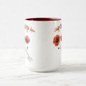 "Fleur d'espoir - Mug de fleurs du printemps" (Centre)