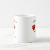 "Fleur d'espoir - Mug de fleurs du printemps" (Centre)