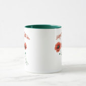 "Fleur d'espoir - Mug de fleurs du printemps" (Centre)