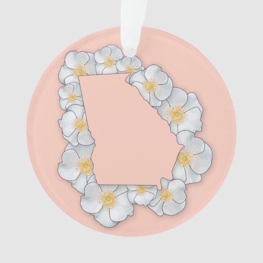 Fleur d'État de Géorgie (devant)