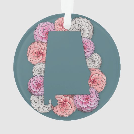 Fleur d'État de l'Alabama (dos)