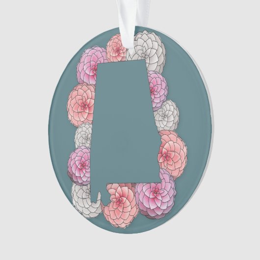 Fleur d'État de l'Alabama (devant)