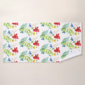 Fleur d'été Jardin Salle de bain serviette (Serviette de bain)