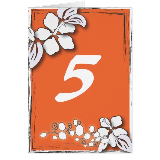 fleur d'hibiscus Plage tropicale Mariage Hawaiian (Devant)