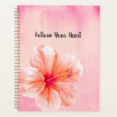 Fleur d'Hibiscus Rose Tropical Féminin (Devant)
