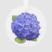 Fleur d'hortensia bleue (dos)