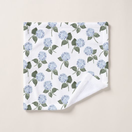 Fleur d'Hydrange Bleue (Gant de toilette)