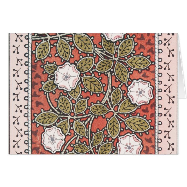 Fleur d'illustration Rose sauvage Vintage (Devant horizontal)