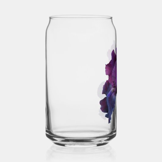 Fleur d'Iris pourpre foncé (Droite)