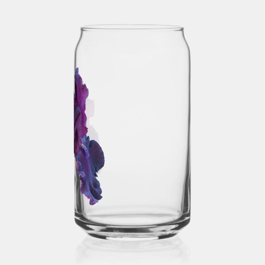 Fleur d'Iris pourpre foncé (Gauche)