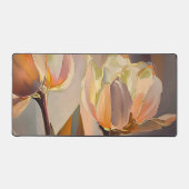 Fleur discrète – Tulipes abstraites en or doux (Recto)