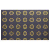 Fleur d'or Abstraite - Tissu (Fat Quarter)