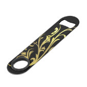 Fleur d'or fausse de luxe abstrait (Dos Angle)