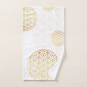 Fleur d'or vivant (Serviette à main)