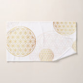 Fleur d'or vivant (Serviette à main)