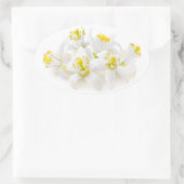 Fleur d'oranger ovale sticker (Tas)