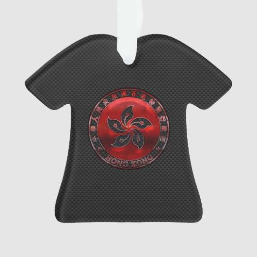 Fleur d'orchidée de Hong Kong sur impression de fi (devant)