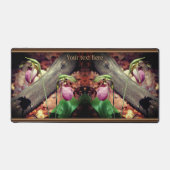 Fleur d'orchidée rose sauvage Lady Slipper Personn (Recto)