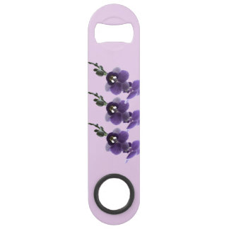 Fleur d'orchidée violette, Bouteille en acier inox