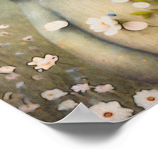 Fleur d'ours de bébé de la forêt | Impression du m (Coin)