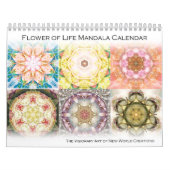 Fleur du calendrier 2015 de mandala de la vie (Protection)