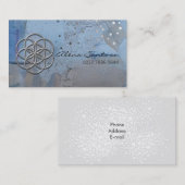 Fleur du Carte de visite standard de vie (Devant / Derrière)