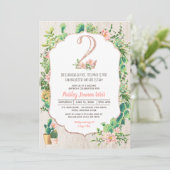 Fleur du désert Parties scintillant 2 Invitation d (Debout devant)