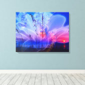 Fleur du matin - Toile (Insitu (Plancher de Bois))