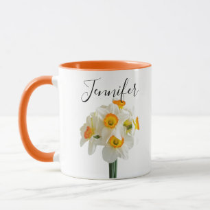 Fleur du mois de naissance-Décembre mug personnali