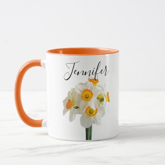 Fleur du mois de naissance-Décembre mug personnali (Gauche)