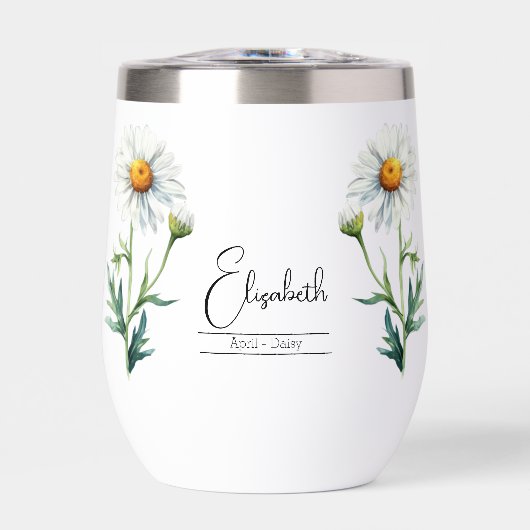 Fleur du mois de naissance Fête d'avril (Avant)