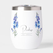 Fleur du mois de naissance Juillet Larkspur (Avant)