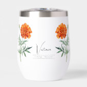 Fleur du mois de naissance Octobre Marigold (Avant)