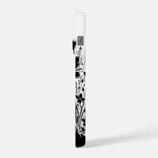 Fleur éclatée d'encre (Côté gauche)