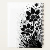 Fleur éclatée d'encre (Dos)