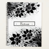 Fleur éclatée d'encre (Devant)