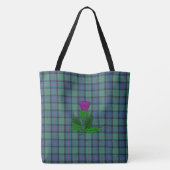 Fleur écossaise Clan Tartan Sac fourre-tout (Dos)