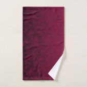 Fleur Écrasée (Serviette à main)